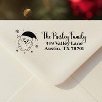 Santa Claus Return Address Stamp