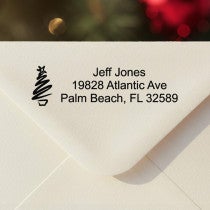 Custom Holiday Address Stamp
