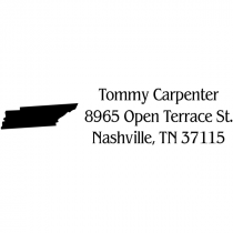 Tennessee Return Address Stamp