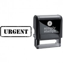 Urgent in Army Stamp Lettering Business Stamp
