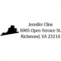 Virginia Return Address Stamp