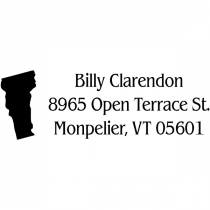Vermont Return Address Stamp
