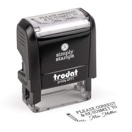 Teacher Stamp Bundle - Please Correct & Resubmit Stamp