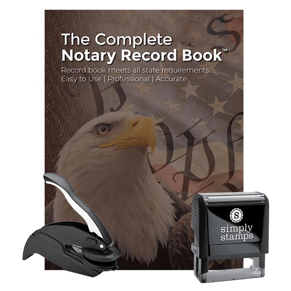 Utah Notary Value Kit w/Record Book Simply Stamps