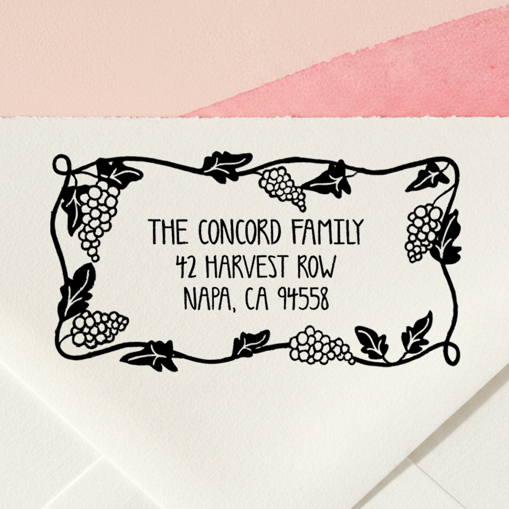 Grapevine Return Address Stamp