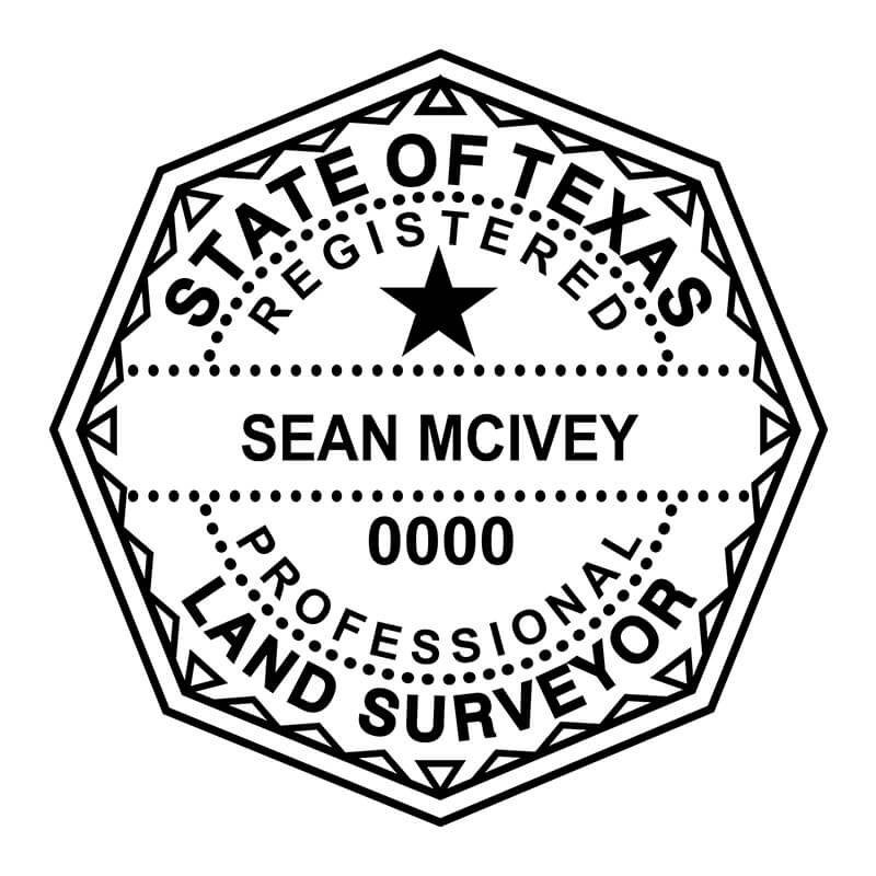 Texas Land Surveyor Seal