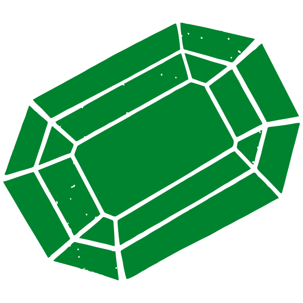 Emerald Jewel Stamp