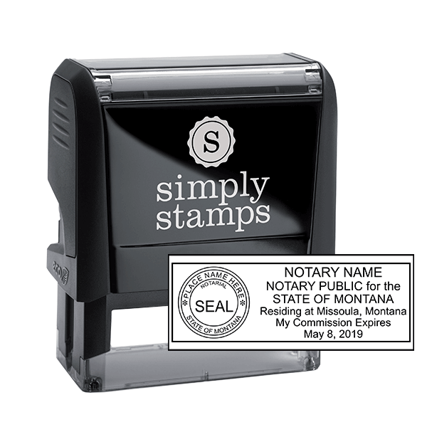 Montana Notary Public Seal