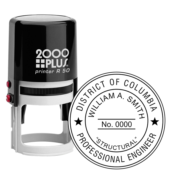 District of Columbia Engineer Various Discipline Seal