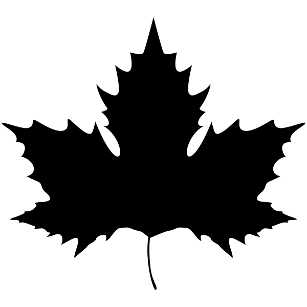 Maple Leaf Craft Stamp - Simply Stamps