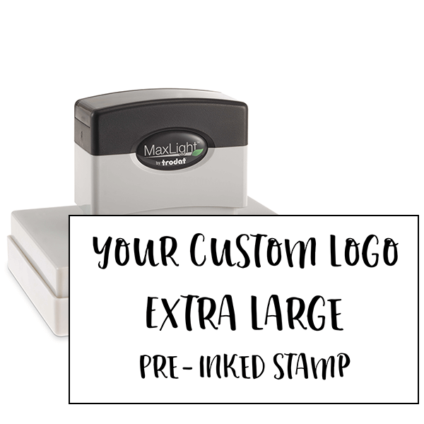 XL Custom Logo Stamp Extra Large Logo Simply Stamps