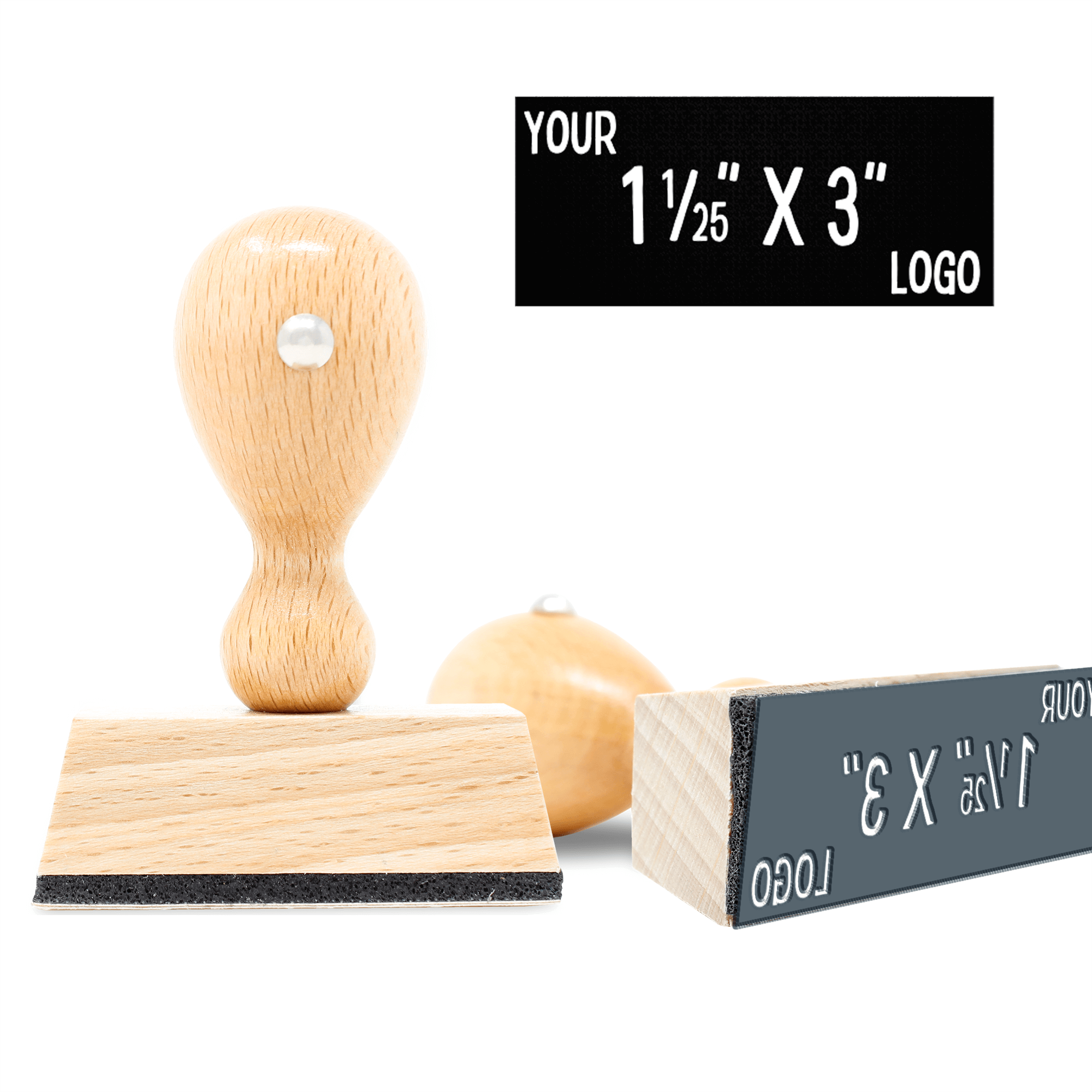 Custom 4 Inch Logo Stamp Simply Stamps