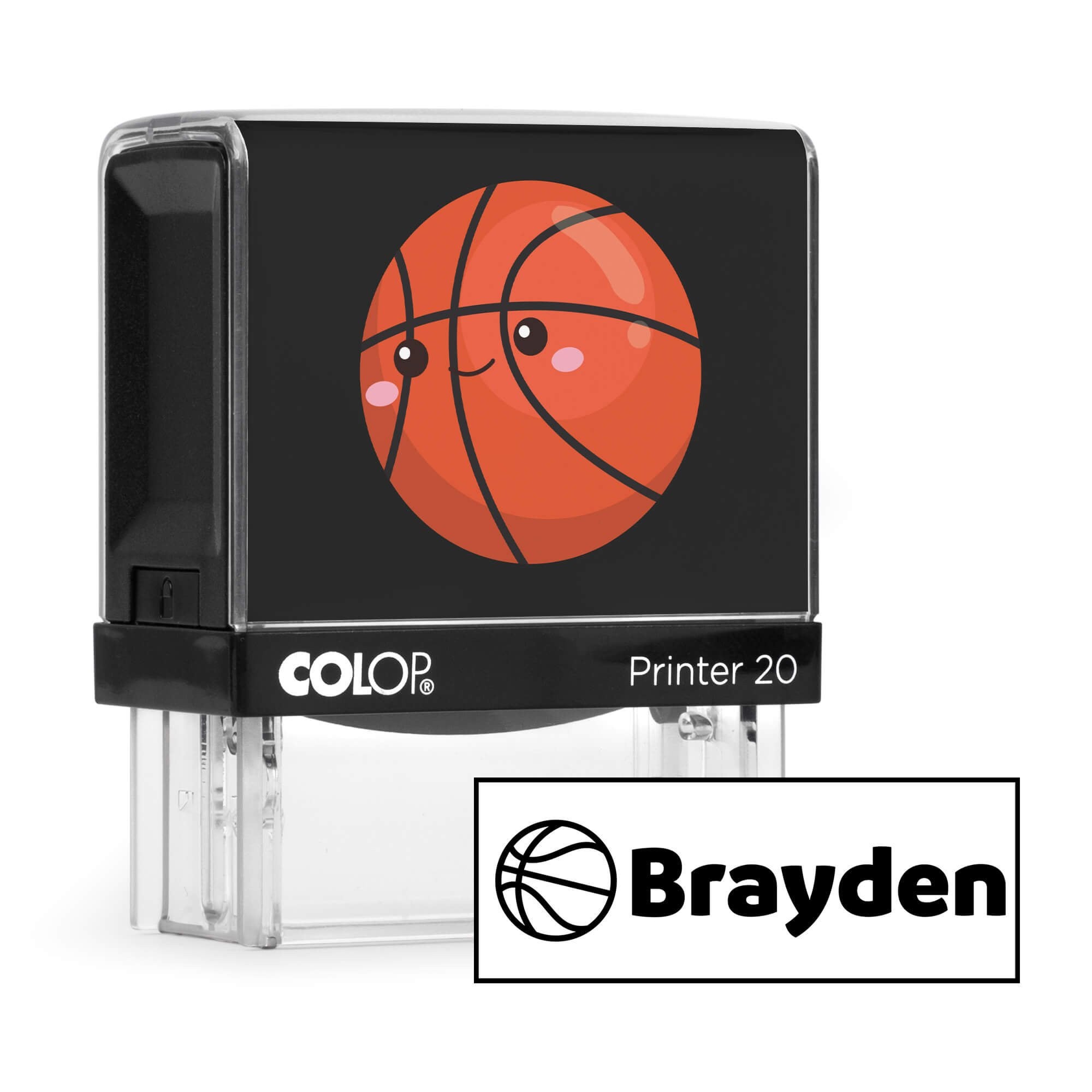 Basketball Clothing Name Stamp