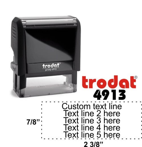 Ink Pad for Trodat 4913 SelfInking Stamp Pad Simply Stamps