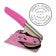 Arkansas Notary Round Pink Seal Embosser
