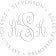 Fancy Monogram Round Return Address Embosser