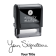 Large Signature Title Stamp with 1.775" x 2.275" Impression Size