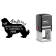 Cavalier King Charles Spaniel Dog Address Stamp