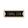 Coming Soon Banner Craft Stamp