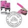 Mississippi Notary Pink - Round Design Seal