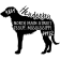Irish Wolfhound Dog Address Stamp