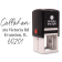 Callahan Brush Script Address Stamp