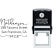 Nathanson Swash Address Stamp