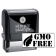 GMO FREE Rubber Stamp