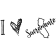 I Love California Rubber Stamp