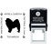 Chow Chow Pet Lover Dog Address Stamp