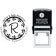 Hearts Letter Address Stamp