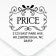 Price Curves Square Address Stamp