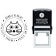 Big Eyed Cat Address Stamp
