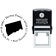 Connecticut Round Address Stamp