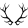 Elk Antlers Craft Stamp