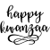 Happy Kwanzaa 2x2 Craft Stamp