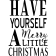 Have Yourself A Merry Little Christmas Craft Stamp
