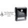 Dotted Rectangle Christmas Tree Address Stamp