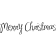 Merry Christmas Craft Rubber Stamp