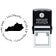 Kentucky Round Address Stamp