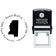 Mississippi Round Address Stamp