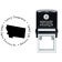 Montana Round Address Stamp