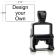Customizable Trodat Professional 5206 Heavy Duty Self-Inking Stamp with Stainless Steel Frame and 1" x 2.25" Impression Size