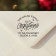 Merry Christmas with Snowflakes Custom Holiday Address Stamp