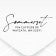 Fine Line Script Address Stamp