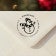 Scarved Snowman Return Address Stamp