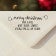 Merry Christmas Decorative Swirl Return Address Stamp