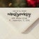 Montgomery Trendy Address Stamp
