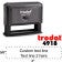 Trodat 4918 Wide Custom 2 Line Text Stamp
