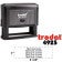 Trodat 4925 Wide Custom 5 Line Text Stamp